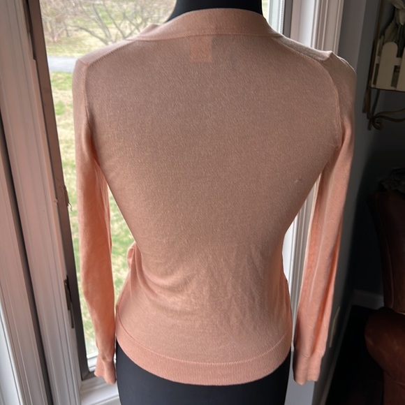 J. CREW Ladies V‎ Neck Lightweight 5 Button Cardigan - Picture 7 of 10